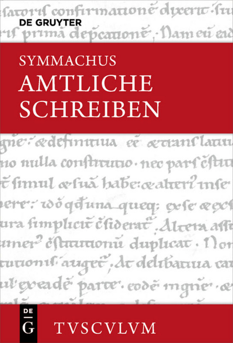 Amtliche Schreiben -  Q. Aurelius Symmachus