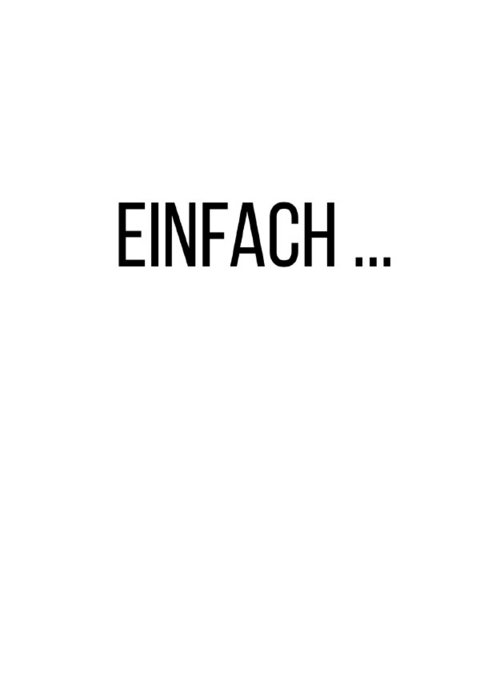 Einfach ... - Christian Wiedekind