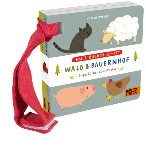 Natur Buggybuch-Set: Wald und Bauernhof - Katrin Wiehle