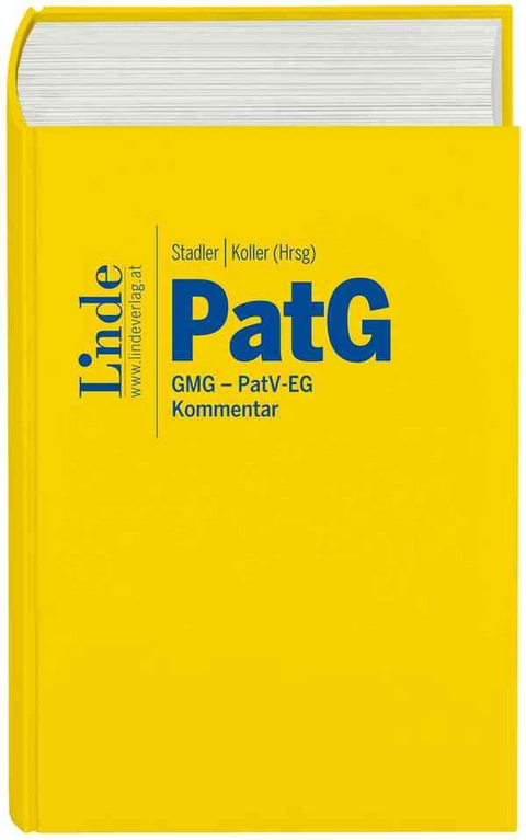 PatG | Patentgesetz - Thomas Adocker, Daniel Alge, Axel Anderl, Hasmik Baroian-Haftvani, Wolfgang Berger, Matthias Brunner, Anatol Dietl, Valerie Eder, Tobias Fox, Markus Gaderer, Andreas Gehring, Melanie Groß, Markus Grötschl, Petra Gufler, Bernhard Heinzl, Stefan Holzweber, Maximilian Horkel, Peter Karg, Matthias Klissenbauer, Georg Kresbach, Gerhard Marosi, Paul Meinl, Edith Müller-Huber, Michaela Petsche, Andreas Pföstl, Wolfgang Poth, Georg Puchberger, Georg Rihs, Rainer Schultes, Fabian Stanke, Johannes Strobl, Philip Vondrak, Manuel Wegrostek, Andreas Wildhack