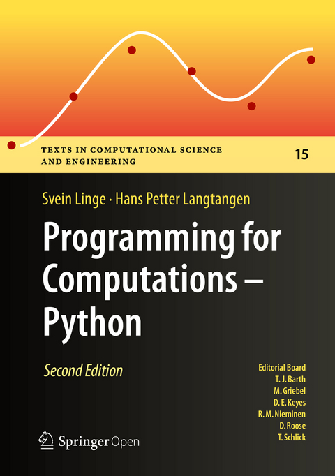 Programming for Computations - Python - Svein Linge, Hans Petter Langtangen