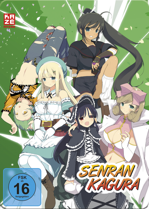 Senran Kagura - Gesamtausgabe - Episode 01-12 (2 Blu-rays) - Steelcase Edition - Takashi Watanabe