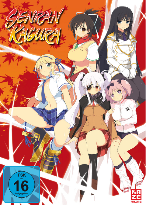 Senran Kagura - Gesamtausgabe - Episode 01-12 (4 DVDs) - Takashi Watanabe