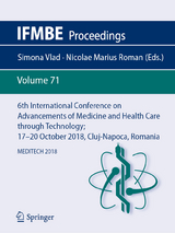 6th International Conference on Advancements of Medicine and Health Care through Technology; 17–20  October 2018, Cluj-Napoca, Romania - 