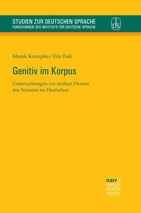 Genitiv im Korpus - Marek Konopka, Eric Fuß