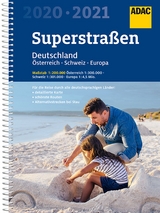 ADAC SuperStraßen Deutschland 1:200 000 (Atlas) mit Österreich 1:300 000