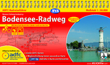 ADFC-Radreiseführer Bodensee-Radweg 1:50.000 praktische Spiralbindung, reiß- und wetterfest, GPS-Tracks Download - Schmellenkamp, Roland