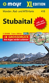 Mayr Wanderkarte Stubaital XL 1:30.000