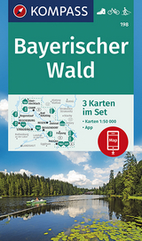 KOMPASS Wanderkarte Bayerischer Wald - 