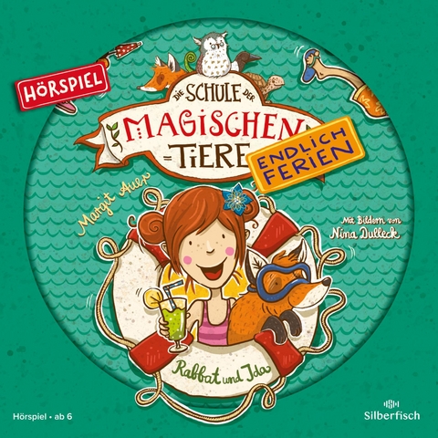 Die Schule der magischen Tiere - Endlich Ferien - Hörspiele 1: Rabbat und Ida - Das Hörspiel - Margit Auer