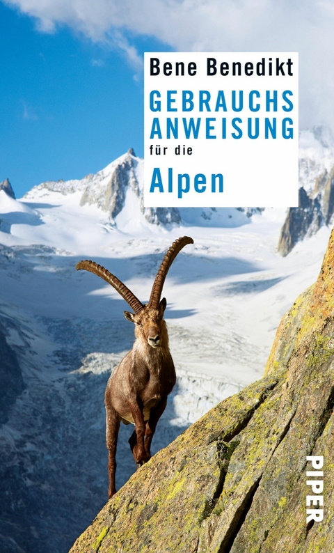 Gebrauchsanweisung für die Alpen -  Bene Benedikt