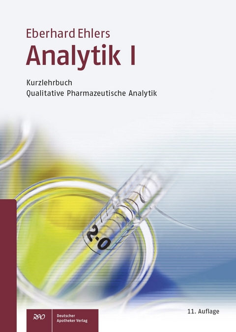 Analytik I - Kurzlehrbuch - Eberhard Ehlers