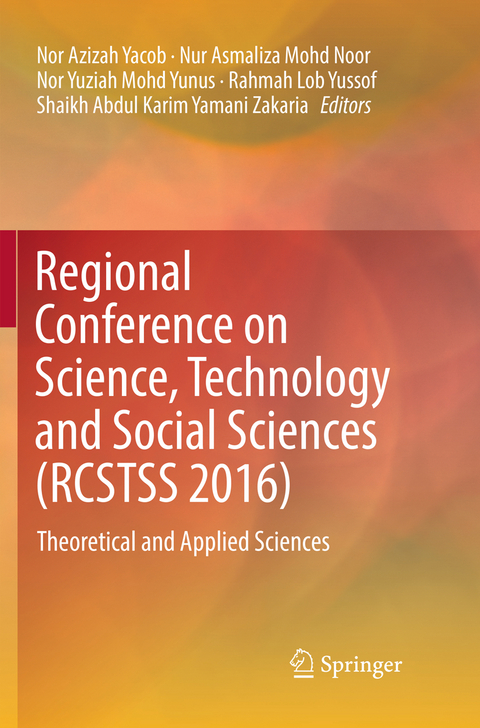 Regional Conference on Science, Technology and Social Sciences (RCSTSS 2016) - 