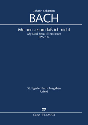 Meinen Jesum laß ich nicht (Klavierauszug) - Johann Sebastian Bach