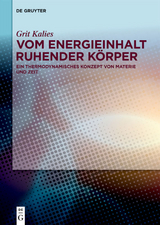 Vom Energieinhalt ruhender Körper - Grit Kalies