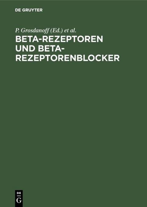 Beta-Rezeptoren und Beta-Rezeptorenblocker - 