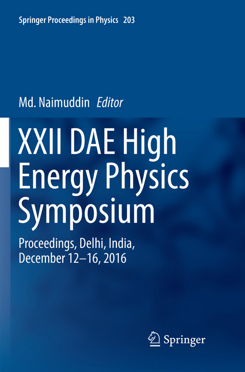 XXII DAE High Energy Physics Symposium - 