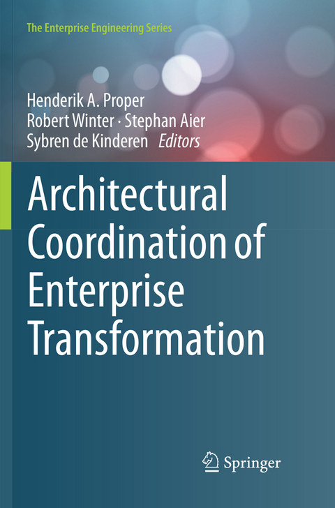 Architectural Coordination of Enterprise Transformation - 