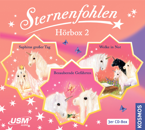 Die große Sternenfohlen Hörbox Folgen 4-6 (3 Audio CDs) - Linda Chapman