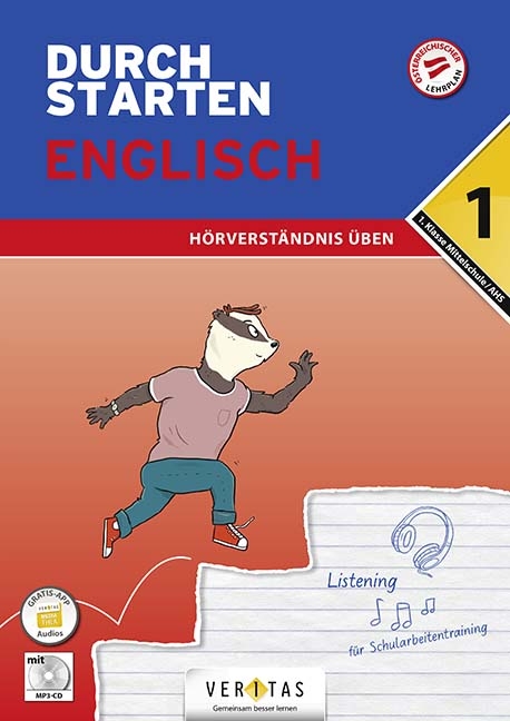 Durchstarten Englisch 1. Klasse Mittelschule/AHS Hörverständnis üben (mit Audio-CD) - Nicole Eisinger-Müllner, Julie Eiwen