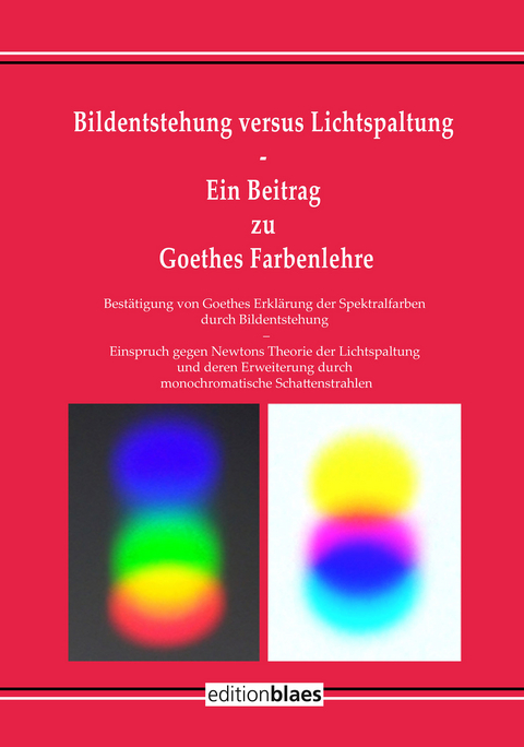 Bildentstehung versus Lichtspaltung - Armin Zinke