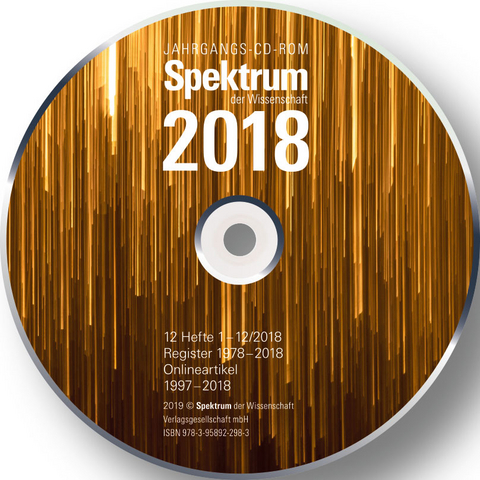 Spektrum der Wissenschaft CD-ROM 2018