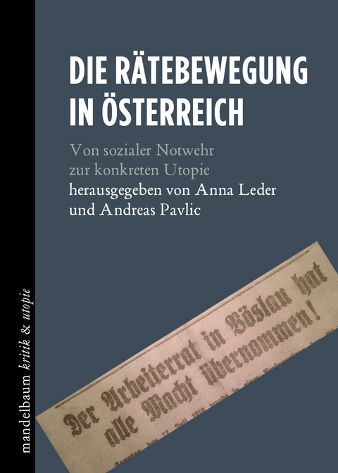 Die Rätebewegung in Österreich - 