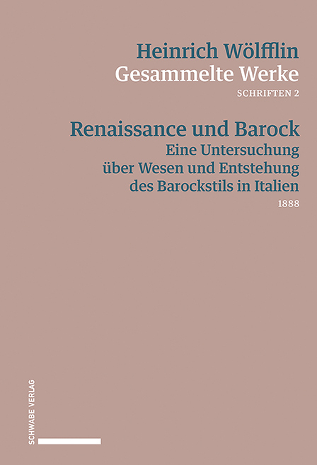 Renaissance und Barock - Heinrich Wölfflin