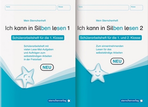 Ich kann in Silben lesen 1 und 2 - Schülerarbeitshefte für die 1. und 2. Klasse - Katrin Langhans