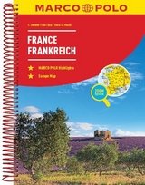 MARCO POLO Reiseatlas Frankreich 1:300.000 - 