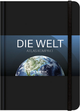 Taschenatlas Die Welt - Atlas kompakt, schwarz - KUNTH Verlag