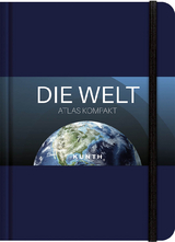 Taschenatlas Die Welt - Atlas kompakt, blau - KUNTH Verlag