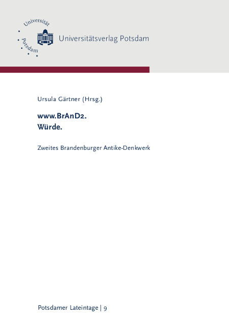 www.BrAnD2. Würde. - Stefan Büttner-von Stülpnagel, Brunhild Glockemann, Stephanie Hoffmann, Alexander Hof, Cindy Reinhardt, Birthe Neuber, Benjamin Preiß, Hagen Söchting, Mirja Hamann, Philipp Okonek, Ursula Gärtner, Claudia Tiersch