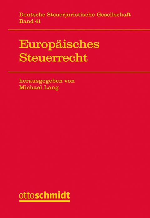 Europäisches Steuerrecht - 