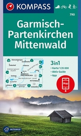 KOMPASS Wanderkarte Garmisch-Partenkirchen, Mittenwald - KOMPASS-Karten GmbH