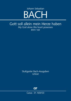 Gott soll allein mein Herze haben (Klavierauszug) - Johann Sebastian Bach