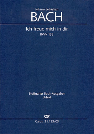 Ich freue mich in dir (Klavierauszug) - Johann Sebastian Bach