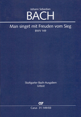 Man singet mit Freuden vom Sieg (Klavierauszug) - Johann Sebastian Bach