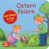 Ostern feiern mit Emma und Paul. Mini-Bilderbuch. - Monika Lehner