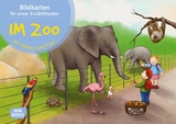 Im Zoo mit Emma und Paul. Kamishibai Bildkartenset. - Monika Lehner