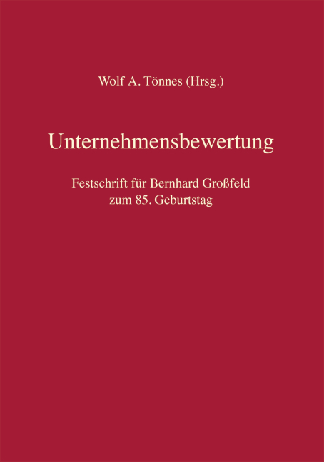 Unternehmensbewertung - 