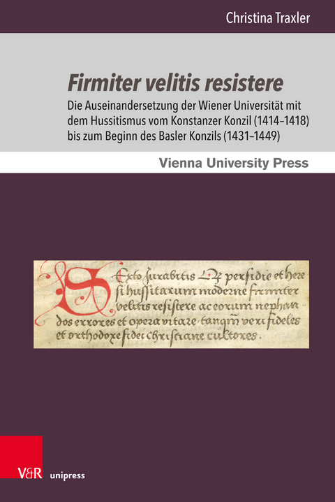 Firmiter velitis resistere - Christina Traxler