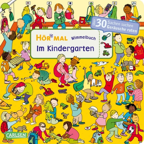 Hör mal (Soundbuch): Wimmelbuch: Im Kindergarten - Julia Hofmann