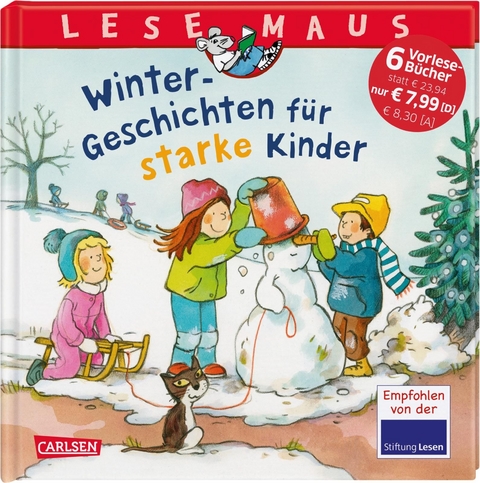 LESEMAUS Sonderbände: Winter-Geschichten für starke Kinder - Christian Tielmann, Sandra Ladwig, Liane Schneider, Anna Wagenhoff