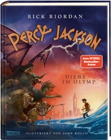 Percy Jackson 1: Diebe im Olymp (farbig illustrierte Schmuckausgabe) - Rick Riordan