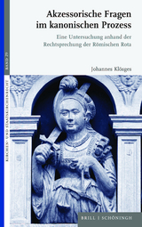 Akzessorische Fragen im kanonischen Prozess - Johannes Klösges