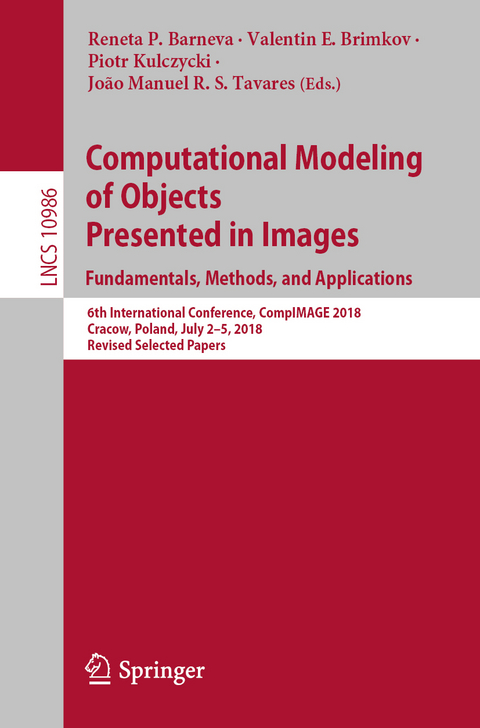 Computational Modeling of Objects Presented in Images. Fundamentals, Methods, and Applications - 