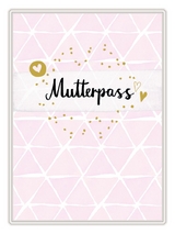 Mutterpasshülle - Mutterpass (rosa)