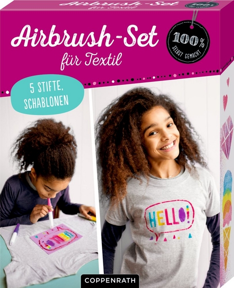 Airbrush-Set für Textil