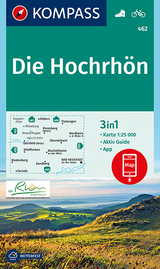 KOMPASS Wanderkarte Die Hochrhön - 